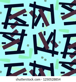 Simple vector illustration. Abstract geometric background pattern