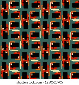 Simple vector illustration. Abstract geometric background pattern