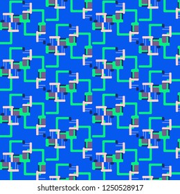 Simple vector illustration. Abstract geometric background pattern
