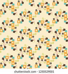 Simple vector illustration. Abstract geometric background pattern