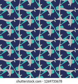 Simple vector illustration. Abstract geometric background pattern