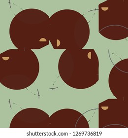 Simple vector illustration. Abstract geometric background pattern