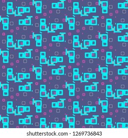 Simple vector illustration. Abstract geometric background pattern