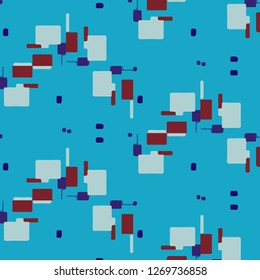 Simple vector illustration. Abstract geometric background pattern