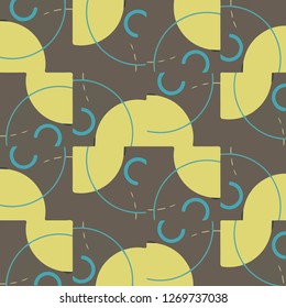 Simple vector illustration. Abstract geometric background pattern