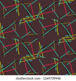 Simple vector illustration. Abstract geometric background pattern