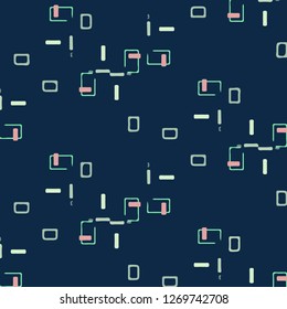 Simple vector illustration. Abstract geometric background pattern