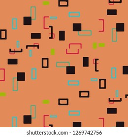 Simple vector illustration. Abstract geometric background pattern