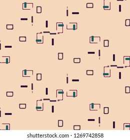 Simple vector illustration. Abstract geometric background pattern