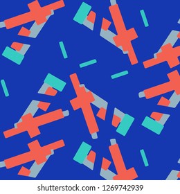 Simple vector illustration. Abstract geometric background pattern
