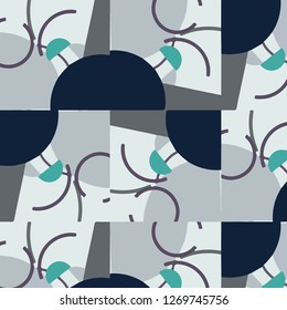Simple vector illustration. Abstract geometric background pattern