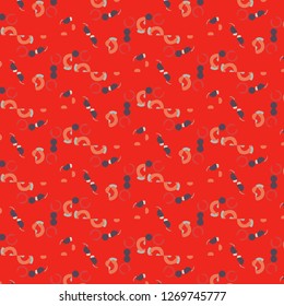 Simple vector illustration. Abstract geometric background pattern