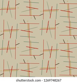 Simple vector illustration. Abstract geometric background pattern