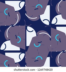 Simple vector illustration. Abstract geometric background pattern