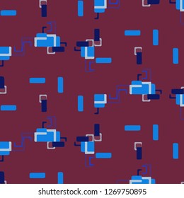 Simple vector illustration. Abstract geometric background pattern