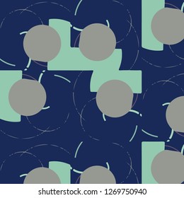 Simple vector illustration. Abstract geometric background pattern