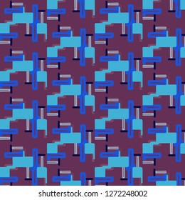Simple vector illustration. Abstract geometric background pattern
