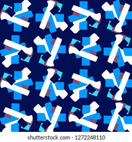 Simple vector illustration. Abstract geometric background pattern