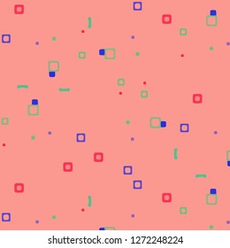 Simple vector illustration. Abstract geometric background pattern