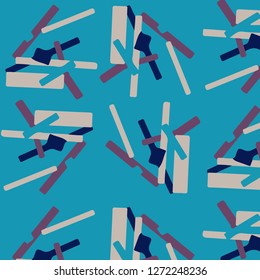 Simple vector illustration. Abstract geometric background pattern