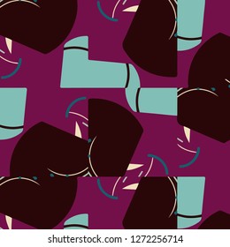 Simple vector illustration. Abstract geometric background pattern