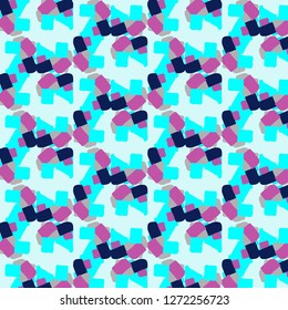 Simple vector illustration. Abstract geometric background pattern