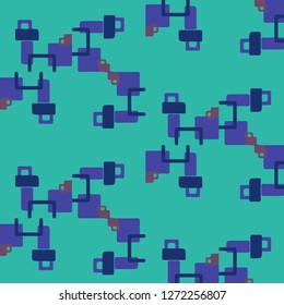 Simple vector illustration. Abstract geometric background pattern