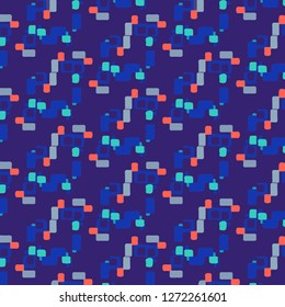 Simple vector illustration. Abstract geometric background pattern