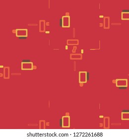 Simple vector illustration. Abstract geometric background pattern