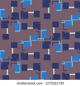 Simple vector illustration. Abstract geometric background pattern