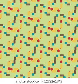 Simple vector illustration. Abstract geometric background pattern