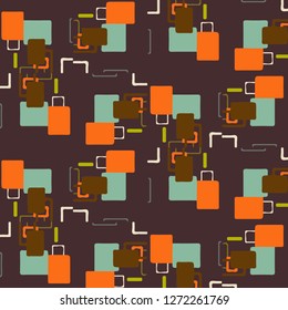 Simple vector illustration. Abstract geometric background pattern