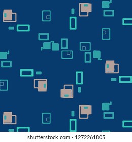Simple vector illustration. Abstract geometric background pattern