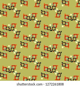 Simple vector illustration. Abstract geometric background pattern