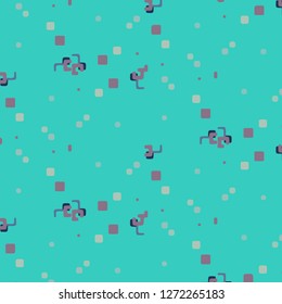 Simple vector illustration. Abstract geometric background pattern
