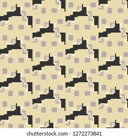 Simple vector illustration. Abstract geometric background pattern