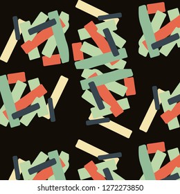 Simple vector illustration. Abstract geometric background pattern