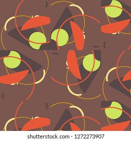 Simple vector illustration. Abstract geometric background pattern