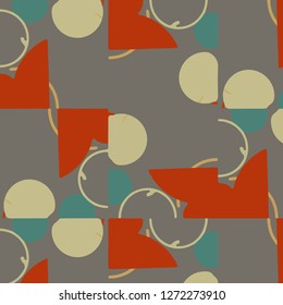 Simple vector illustration. Abstract geometric background pattern