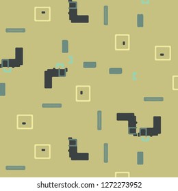 Simple vector illustration. Abstract geometric background pattern