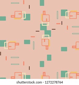 Simple vector illustration. Abstract geometric background pattern