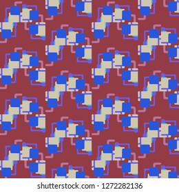 Simple vector illustration. Abstract geometric background pattern