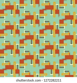 Simple vector illustration. Abstract geometric background pattern
