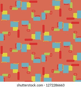 Simple vector illustration. Abstract geometric background pattern