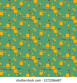 Simple vector illustration. Abstract geometric background pattern
