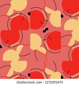 Simple vector illustration. Abstract geometric background pattern