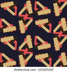 Simple vector illustration. Abstract geometric background pattern