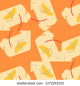 Simple vector illustration. Abstract geometric background pattern