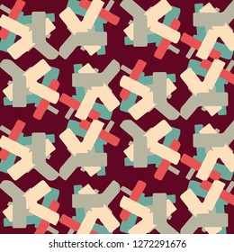 Simple vector illustration. Abstract geometric background pattern