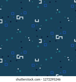 Simple vector illustration. Abstract geometric background pattern